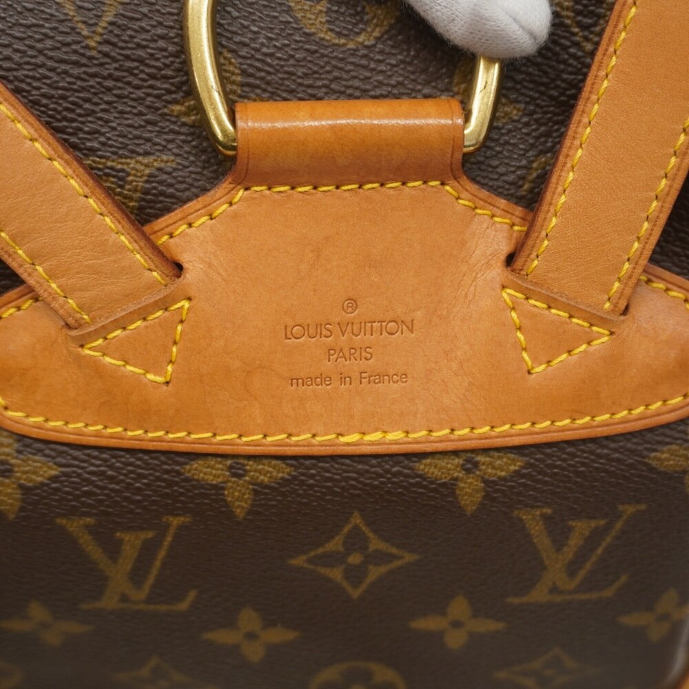 LOUIS VUITTON Brown Monogram Backpack - Picture 5 of 8